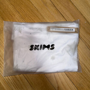 SKIMS Logo Plush Pointelle Cami L Rhinestone Snowflake SKU711